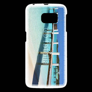Coque Samsung Galaxy S6 Ponton de mer des bahamas