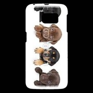 Coque Samsung Galaxy S6 Alignement de petits chiens