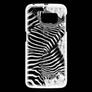 Coque Samsung Galaxy S6 Zèbre en noir et blanc