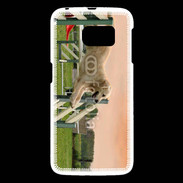 Coque Samsung Galaxy S6 Agility Golden retriever