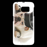 Coque Samsung Galaxy S6 Bulldog village people