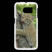 Coque Samsung Galaxy S6 Bébé Lynx