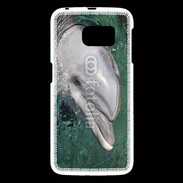 Coque Samsung Galaxy S6 Tête de dauphin 1