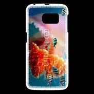 Coque Samsung Galaxy S6 Méduse géante et poissons