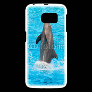 Coque Samsung Galaxy S6 Spectacle de dauphin