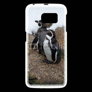 Coque Samsung Galaxy S6 2 pingouins