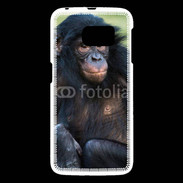 Coque Samsung Galaxy S6 Portrait d'un Bonobo