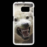 Coque Samsung Galaxy S6 Attention au loup