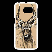 Coque Samsung Galaxy S6 Antilope mâle en dessin