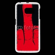 Coque Samsung Galaxy S6 Red hand show fuck