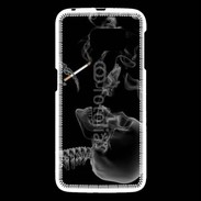 Coque Samsung Galaxy S6 Squelette fumeur