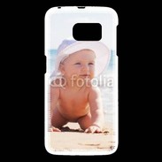 Coque Samsung Galaxy S6 Bébé à la plage