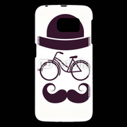 Coque Samsung Galaxy S6 Moustache vélo 10
