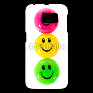 Coque Samsung Galaxy S6 Smiley colorés 10