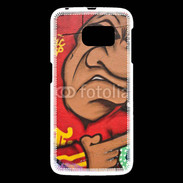 Coque Samsung Galaxy S6 Graffiti personnage antipathique