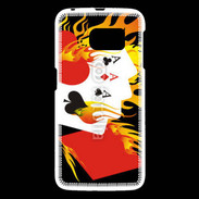 Coque Samsung Galaxy S6 Cartes et feu