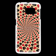 Coque Samsung Galaxy S6 Spirale symboles de carte