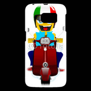 Coque Samsung Galaxy S6 J'aime le scooter