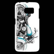 Coque Samsung Galaxy S6 Vintage moto Harley
