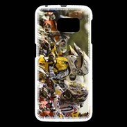 Coque Samsung Galaxy S6 Départ course de Motocross