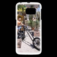 Coque Samsung Galaxy S6 Femme sexy moto 2