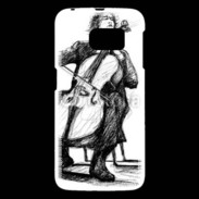 Coque Samsung Galaxy S6 Violonceliste