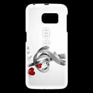 Coque Samsung Galaxy S6 Love for music 1