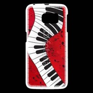 Coque Samsung Galaxy S6 Abstract piano 2