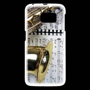 Coque Samsung Galaxy S6 Saxophone et partitions 15
