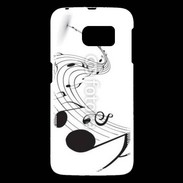 Coque Samsung Galaxy S6 Note de musique 75