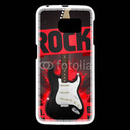 Coque Samsung Galaxy S6 Festival de rock rouge