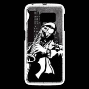 Coque Samsung Galaxy S6 Saxophoniste en dessin 66