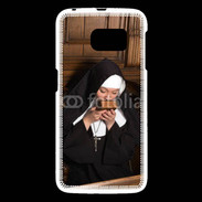 Coque Samsung Galaxy S6 Nonne en prière 2
