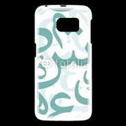 Coque Samsung Galaxy S6 Paterne de lettres Arabes 110