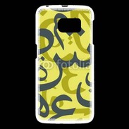 Coque Samsung Galaxy S6 Paterne de lettres Arabes 150