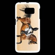 Coque Samsung Galaxy S6 Dressage Equitation 3