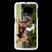 Coque Samsung Galaxy S6 Joueur de polo