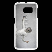 Coque Samsung Galaxy S6 Escrime noir et blanc