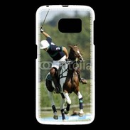 Coque Samsung Galaxy S6 Joueur de Polo 2