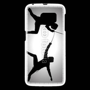 Coque Samsung Galaxy S6 Silhouette d'escrimeurs