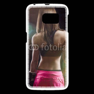 Coque Samsung Galaxy S6 Boxe féminine