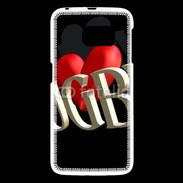 Coque Samsung Galaxy S6 J'aime le rugby 2