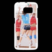 Coque Samsung Galaxy S6 Joueuses de volleyball au filet 2