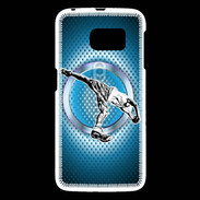 Coque Samsung Galaxy S6 Chrome basketball