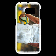 Coque Samsung Galaxy S6 Rugbyman avec ballon