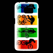 Coque Samsung Galaxy S6 Figures en BMX 