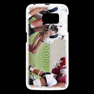 Coque Samsung Galaxy S6 Face à face football américain