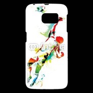 Coque Samsung Galaxy S6 Gardien de football en couleurs 500
