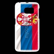 Coque Samsung Galaxy S6 Drapeau Serbie