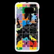 Coque Samsung Galaxy S6 Puzzle de l'Europe